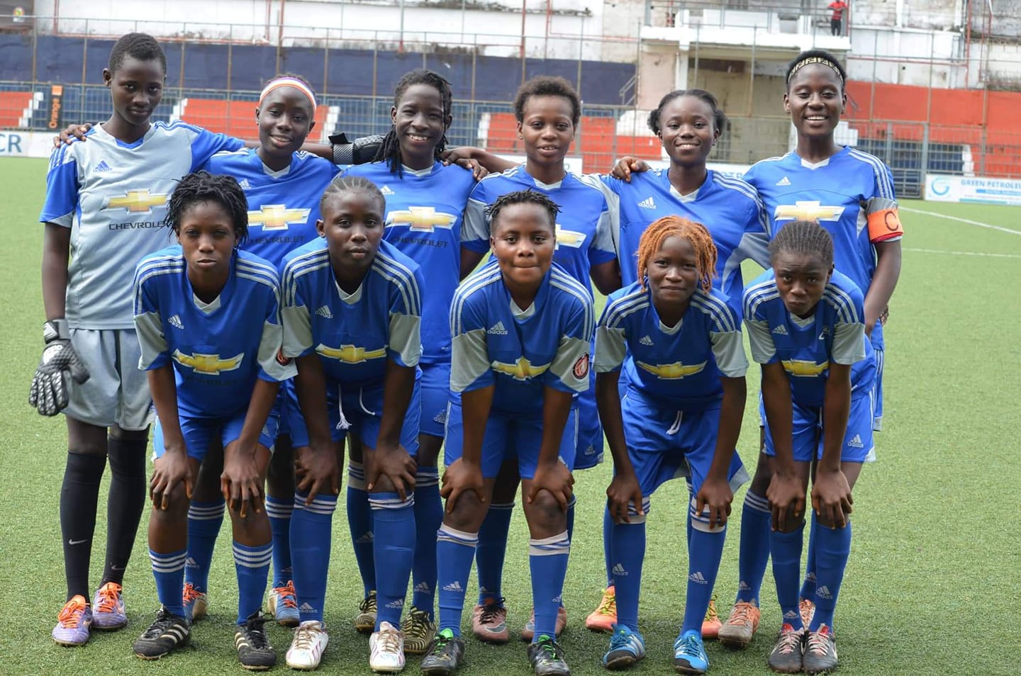 Soccer Ambassadors women's football team in Liberia